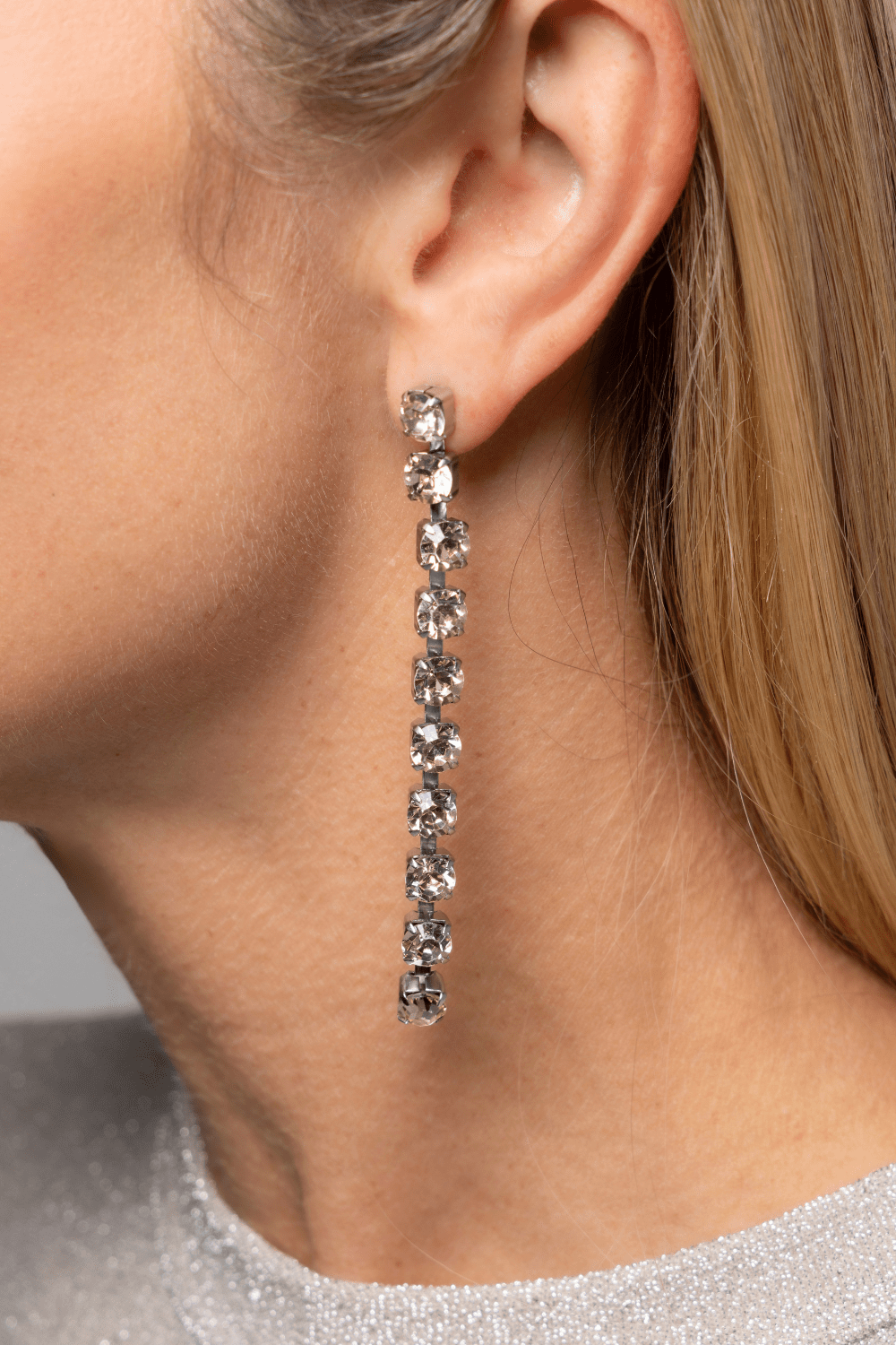 Crystal Dangle Earrings - Forte Forte