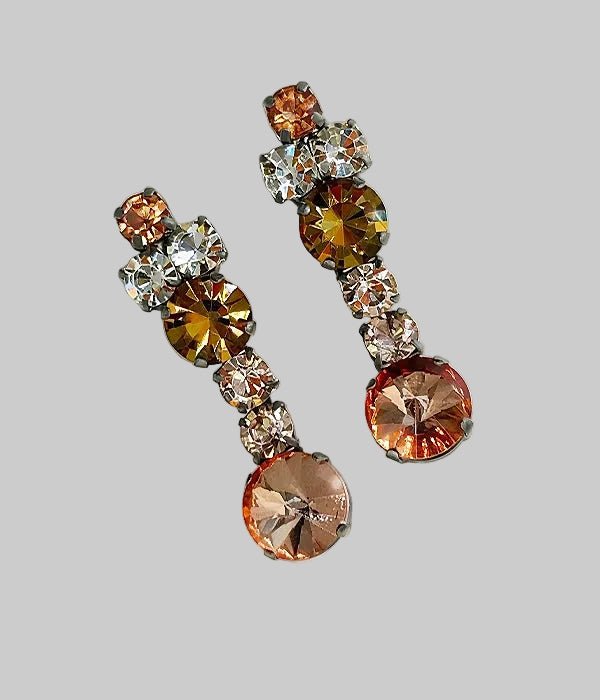 Crystal Drop Earrings - Forte Forte