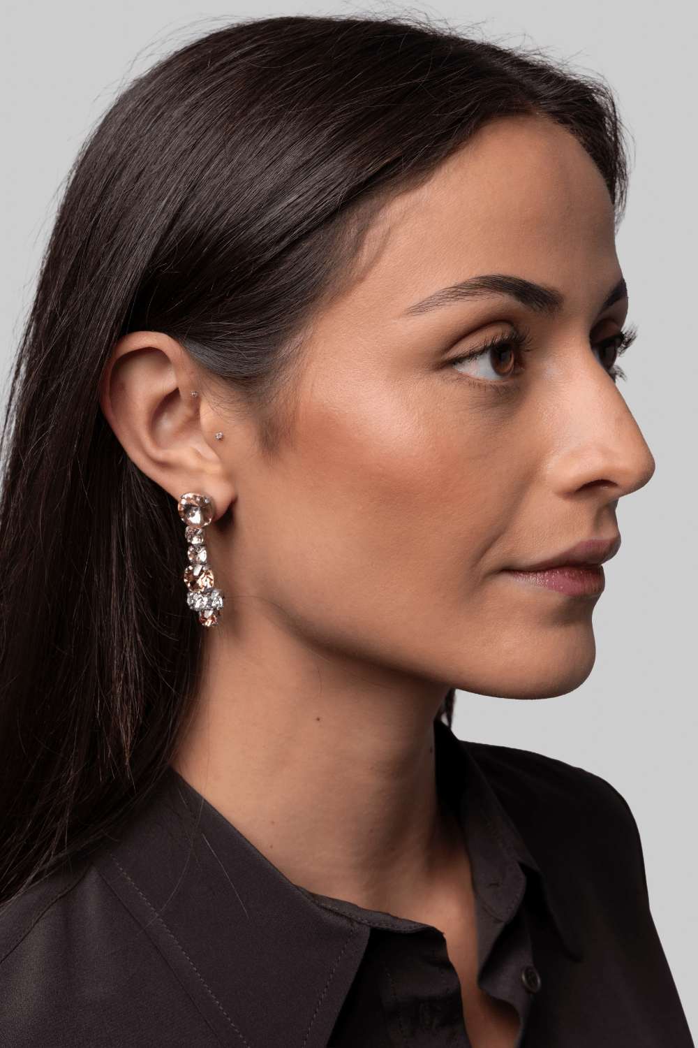 Crystal Drop Earrings - Forte Forte