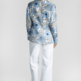 Dana Flower Silk Shirt - Alix of Bohemia