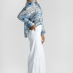 Dana Flower Silk Shirt - Alix of Bohemia