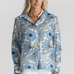 Dana Flower Silk Shirt - Alix of Bohemia