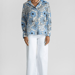 Dana Flower Silk Shirt - Alix of Bohemia