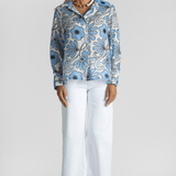 Dana Flower Silk Shirt - Alix of Bohemia