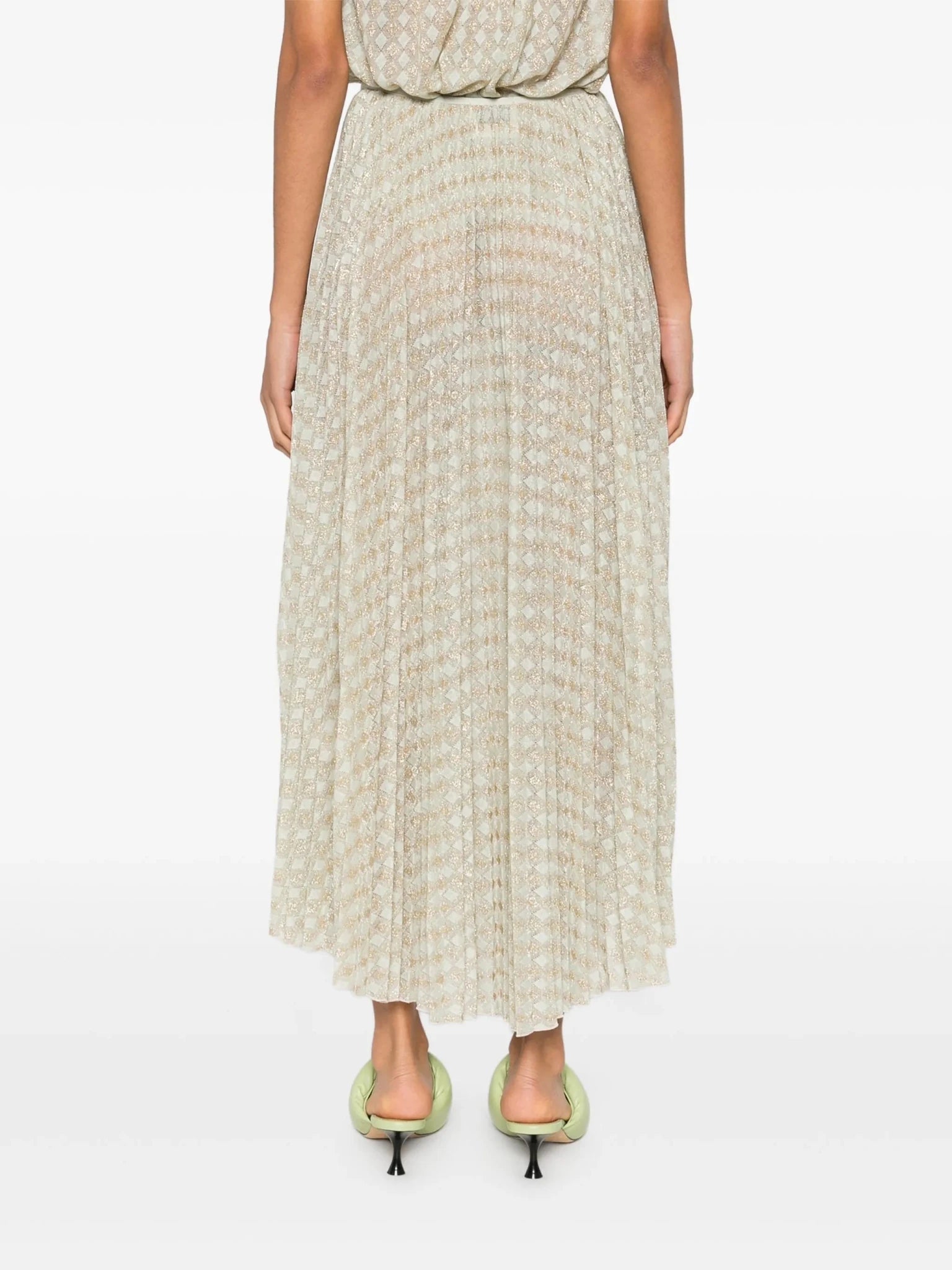 Diamond Plisse Skirt - Forte Forte