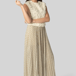 Diamond Plisse Skirt - Forte Forte