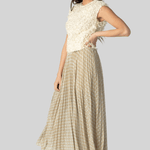 Diamond Plisse Skirt - Forte Forte