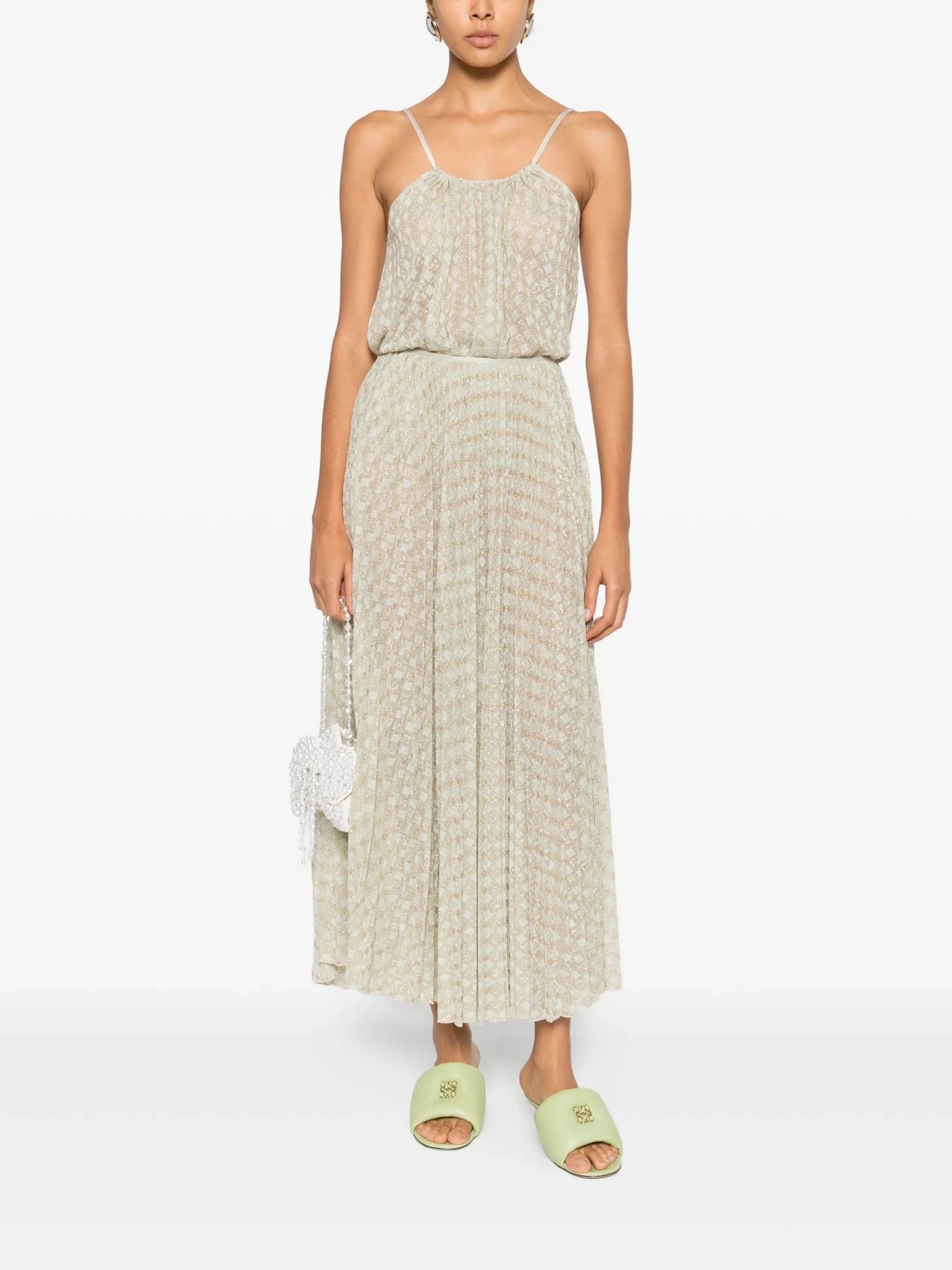 Diamond Plisse Skirt - Forte Forte