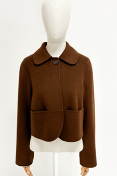 Double Face Crop Jacket - Odeeh