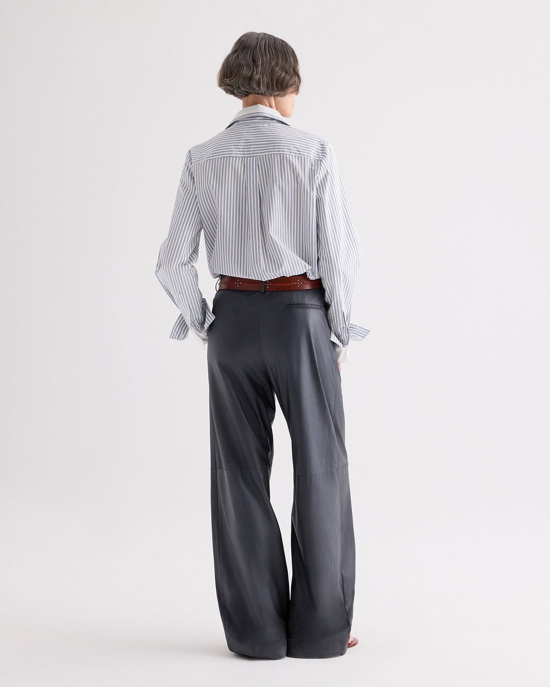 Double Layer Boyfriend Shirt - TWP