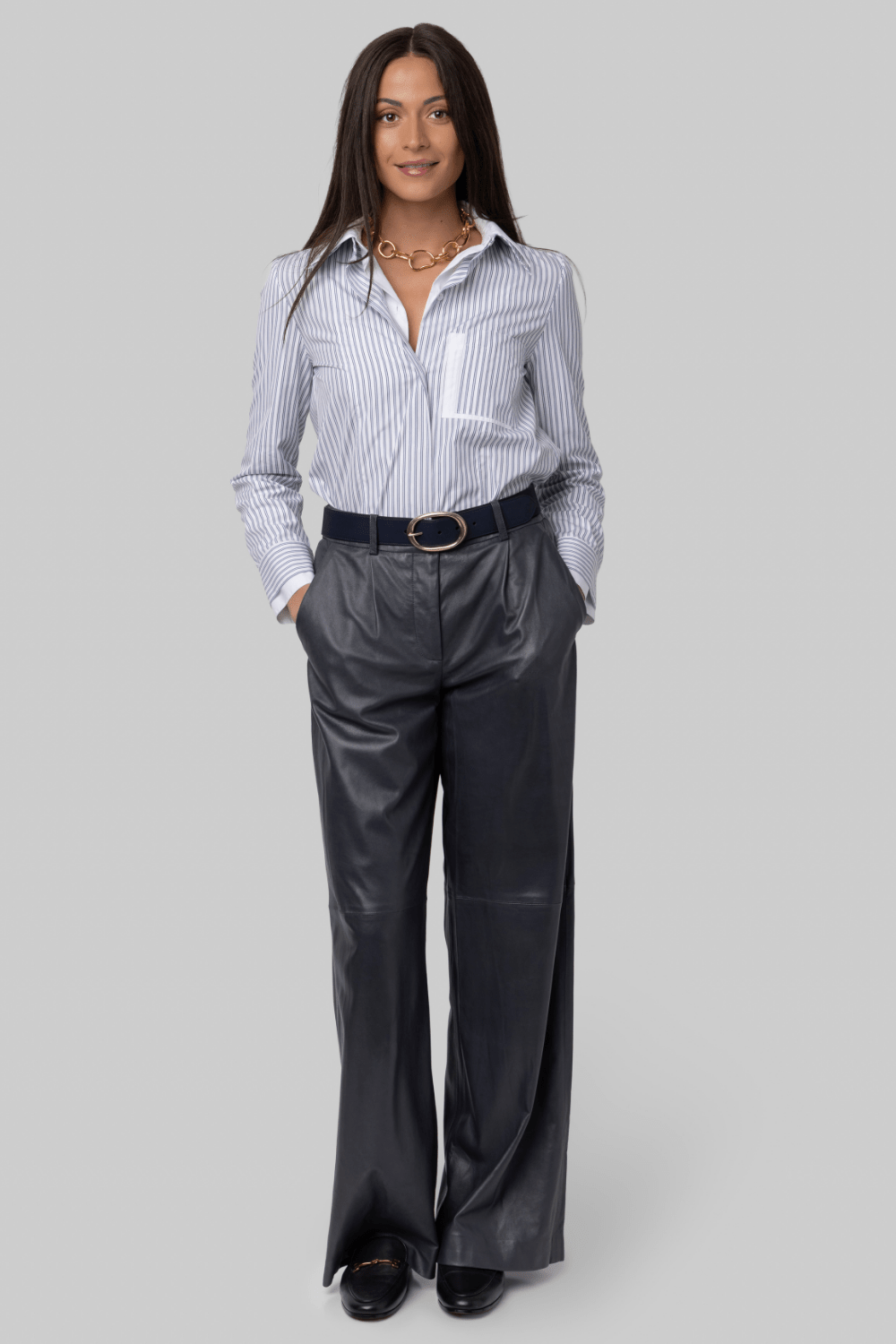 Double Layer Boyfriend Shirt - TWP