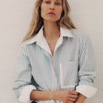 Double Layer Boyfriend Shirt - TWP