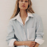 Double Layer Boyfriend Shirt - TWP