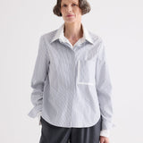 Double Layer Boyfriend Shirt - TWP