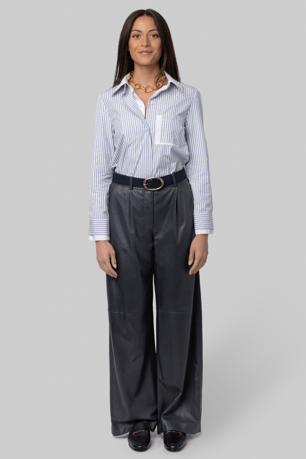 Double Layer Boyfriend Shirt - TWP
