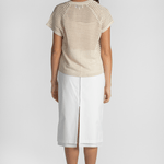 Dutton Poplin Midi Skirt - Saint Art