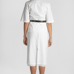 Dutton Poplin Midi Skirt - Saint Art