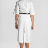 Dutton Poplin Midi Skirt - Saint Art