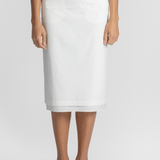 Dutton Poplin Midi Skirt - Saint Art