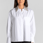 E.B. Shirt with Crystal Collar - TWP