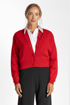 E.B. Shirt with Crystal Collar - TWP