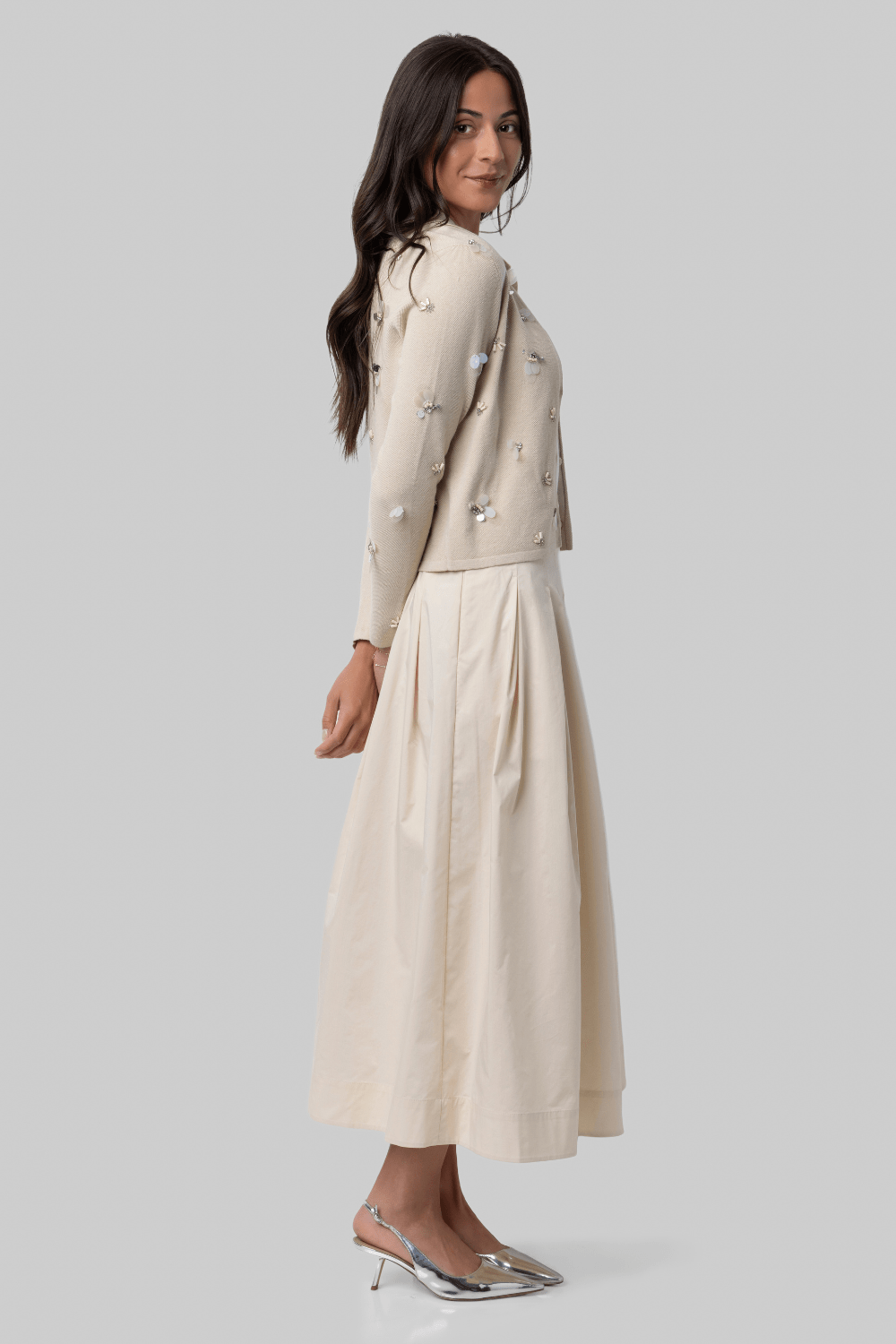 Elora Midi Skirt - Simkhai