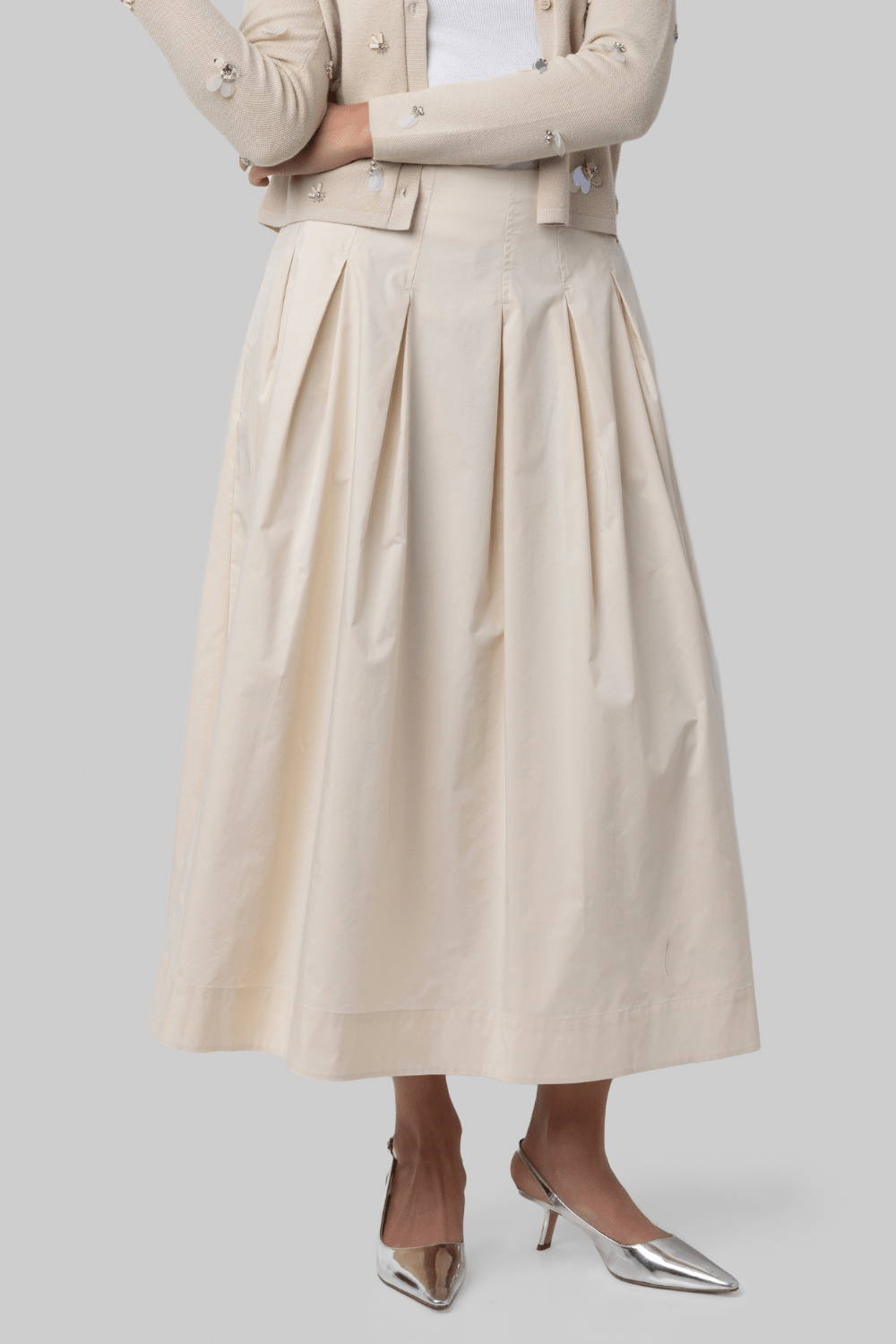 Elora Midi Skirt - Simkhai