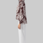 Emery Auburn Spoke Silk Shirt - Alix of Bohemia