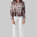 Emery Auburn Spoke Silk Shirt - Alix of Bohemia