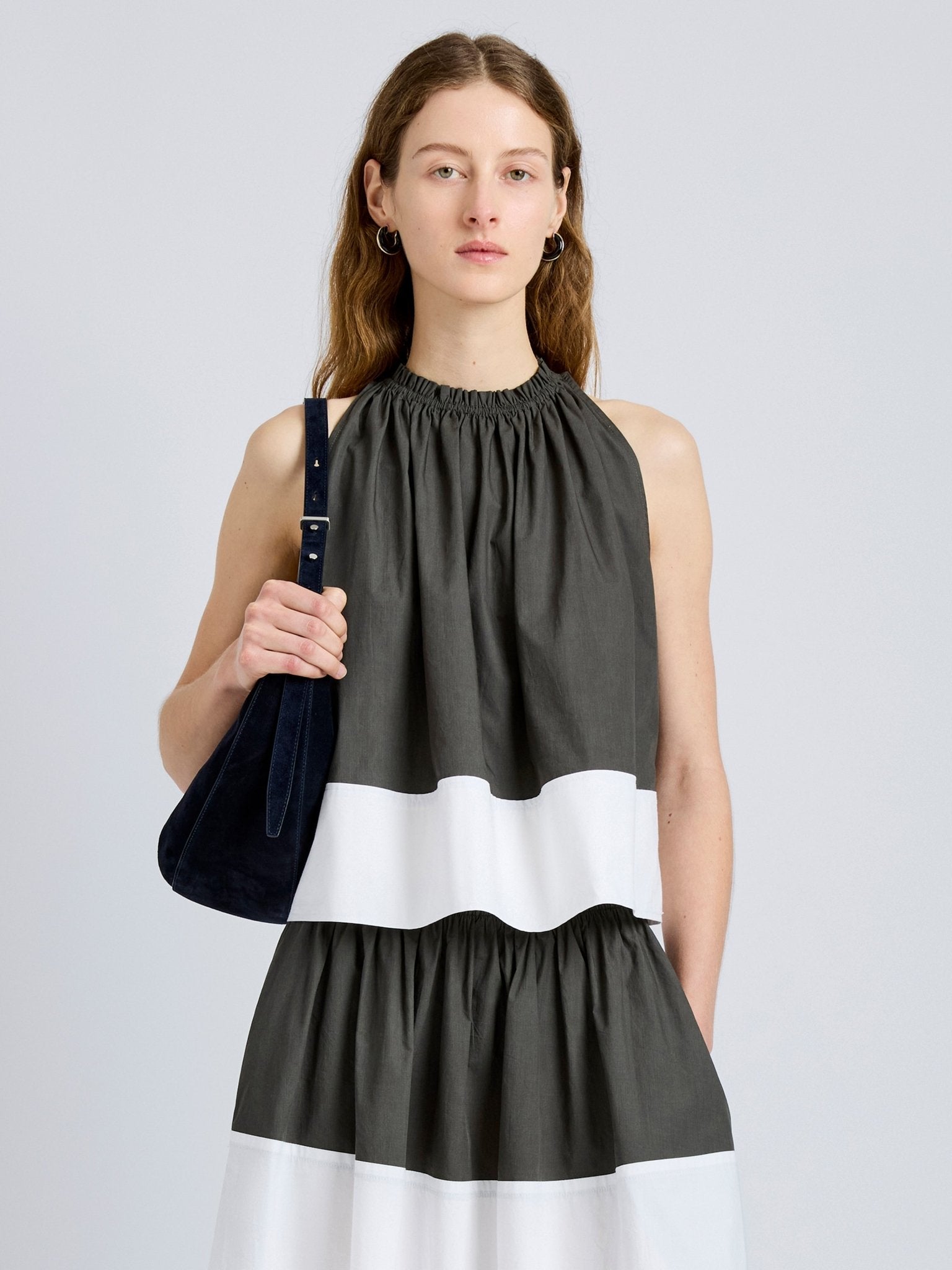 Esme Poplin Top - Proenza Schouler White Label