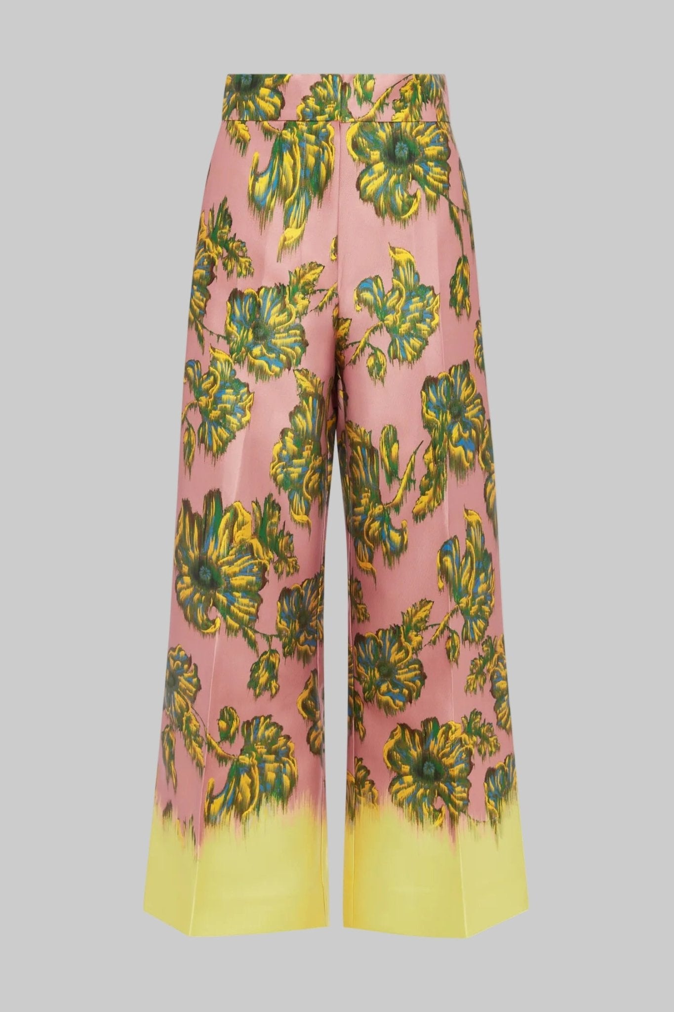 Faye Floral Cropped Pant - Alemais
