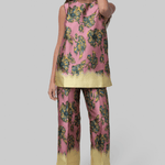 Faye Floral Tunic Top - Alemais