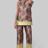 Faye Floral Tunic Top - Alemais