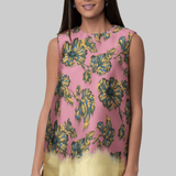 Faye Floral Tunic Top - Alemais