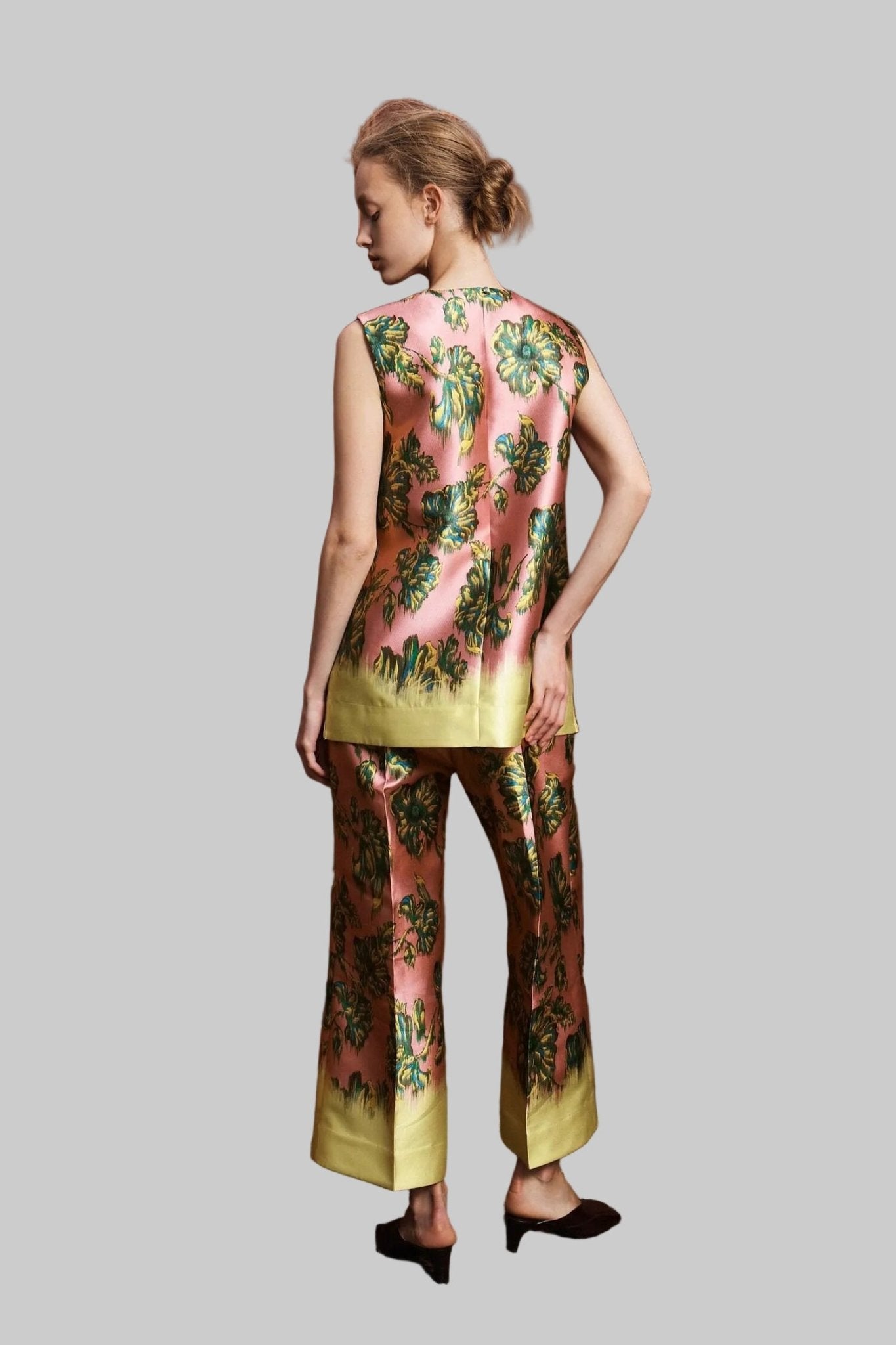 Faye Floral Tunic Top - Alemais