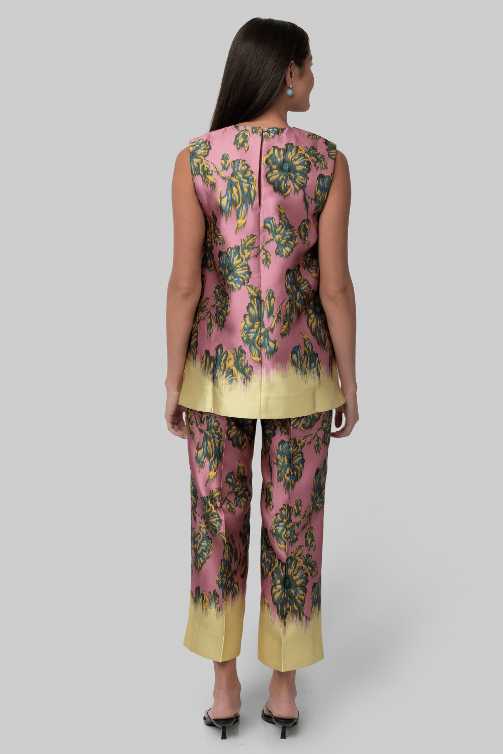 Faye Floral Tunic Top - Alemais