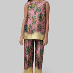 Faye Floral Tunic Top - Alemais