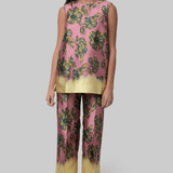 Faye Floral Tunic Top - Alemais