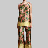 Faye Floral Tunic Top - Alemais