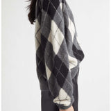 Feron Argyle Sweater - Nili Lotan