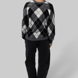 Feron Argyle Sweater - Nili Lotan