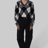 Feron Argyle Sweater - Nili Lotan