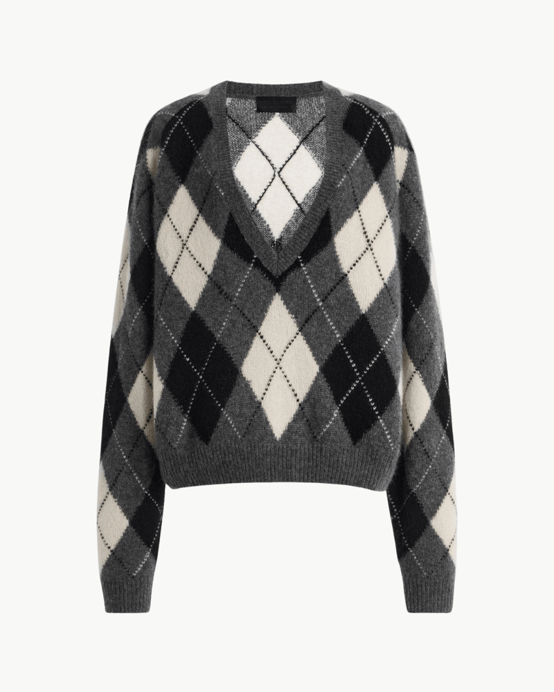 Feron Argyle Sweater - Nili Lotan