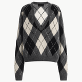 Feron Argyle Sweater - Nili Lotan