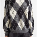 Feron Argyle Sweater - Nili Lotan