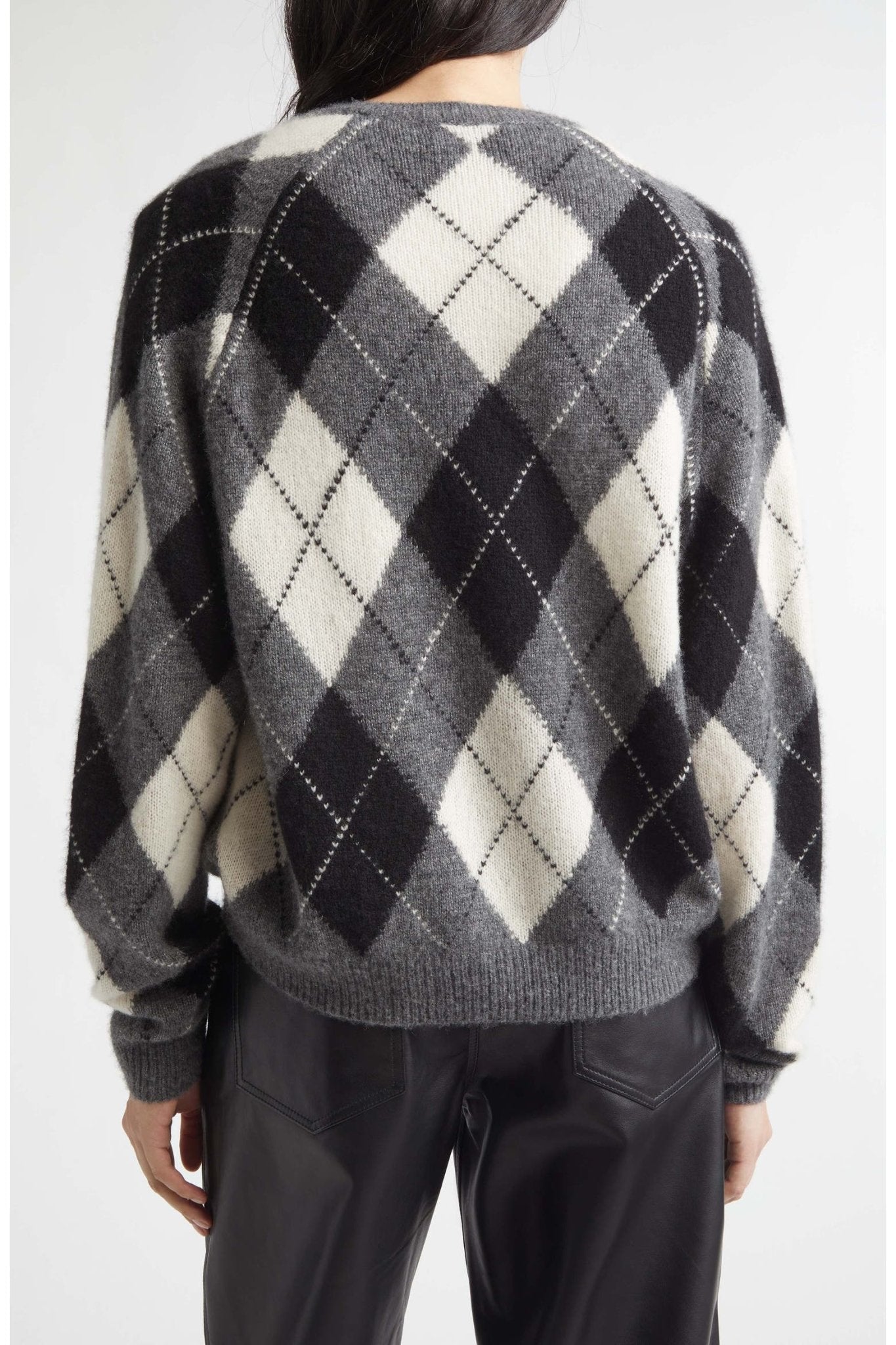 Feron Argyle Sweater - Nili Lotan