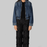 Fleur Cotton Pant in Black - The Garment