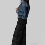 Fleur Cotton Pant in Black - The Garment