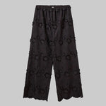 Fleur Cotton Pant in Black - The Garment