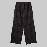 Fleur Cotton Pant in Black - The Garment